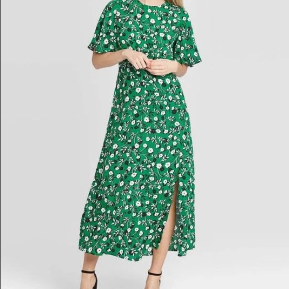 New Who What Wear Short Sleeve Dress (Size Small)